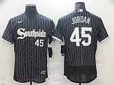White Sox 45 Michael Jordan Black 2021 City Connect Flexbase Jersey,baseball caps,new era cap wholesale,wholesale hats
